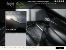 Tablet Screenshot of magicpiano.net